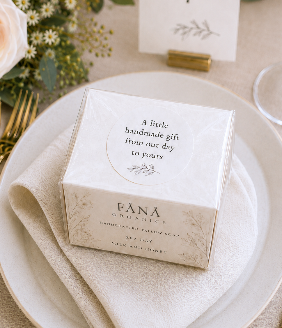 Wedding Favour Soap Set